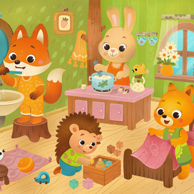 Утро зверят