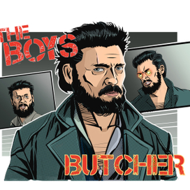 Butcher from The Boys series