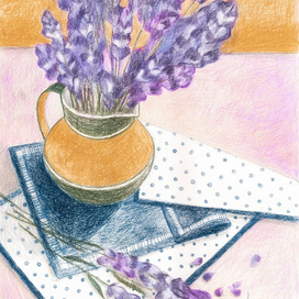 Букет лаванды