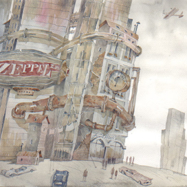 стоянка ДИРИЖАБЛЯ