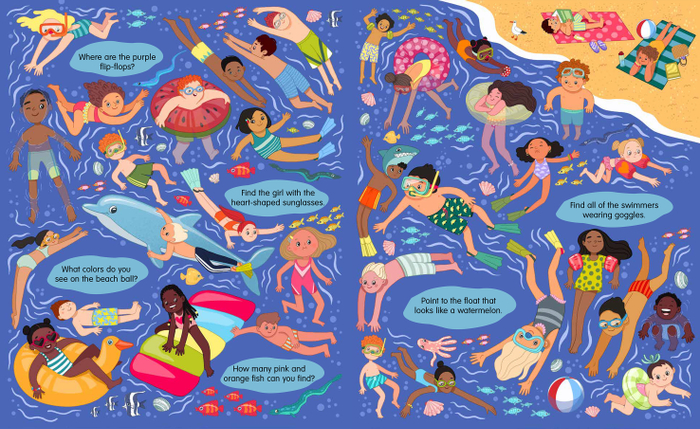 Oceans. On the beach