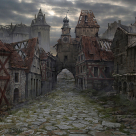 Разрушенный войной город