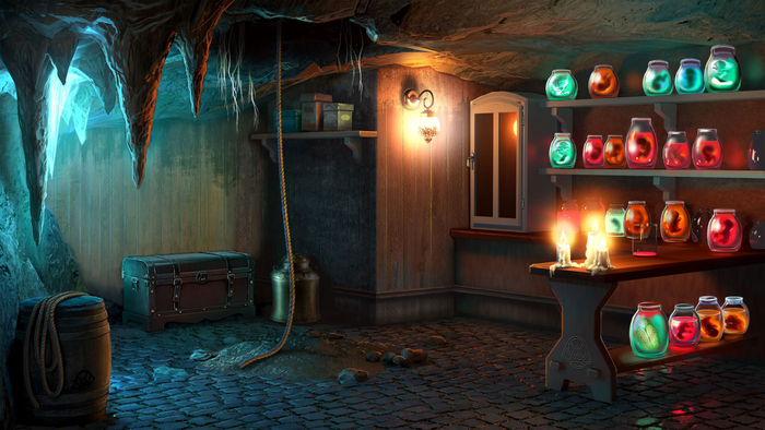 Работа для игры - поиск предметов.