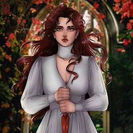 Поппи - персонаж из книги "Из крови и пепла"