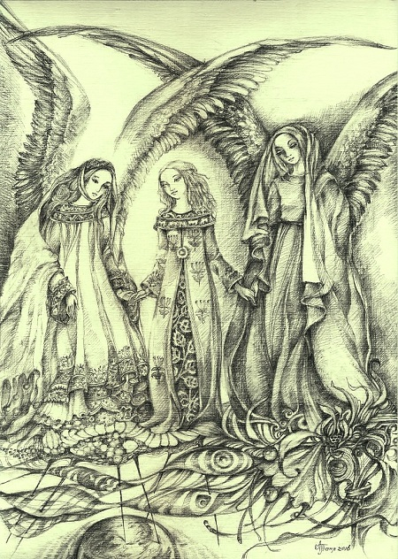 Сопровождающие.