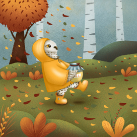 Прогулка по осеннему лесу