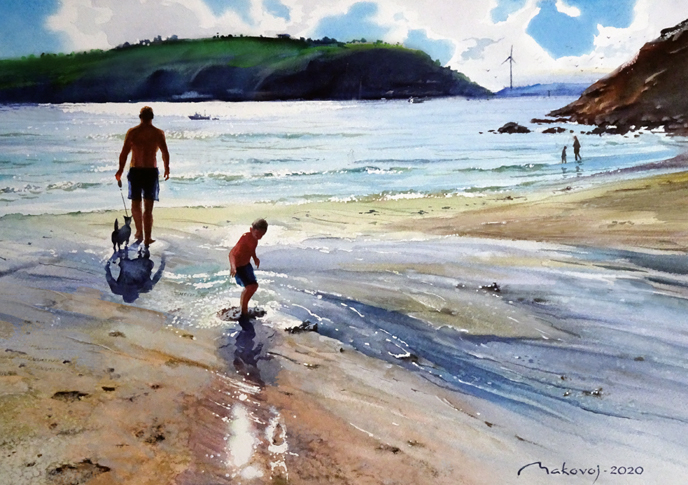 ,,Ура! Мы на пляже!,,