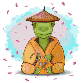 Медитирующая Черепаха