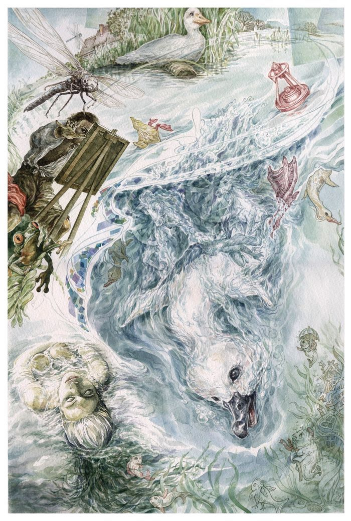 Ханс К. Андерсен "Гадкий Утёнок" ( 6-я страница )