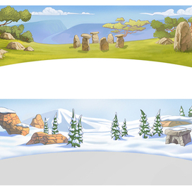 "Шапки" в локацию игры.