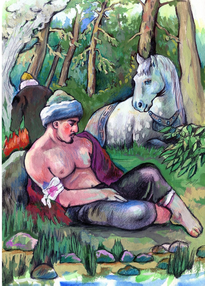 Раненый Тохтамыш