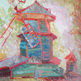 Мельницы в Суздале.