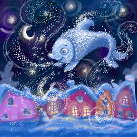 Снежная рыба 