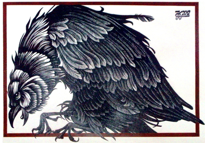 Птица сердитая