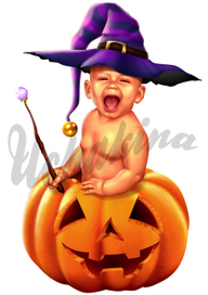 Малыш в тыковке