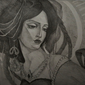 Иллюстрация к произведению "Золотой петушок"