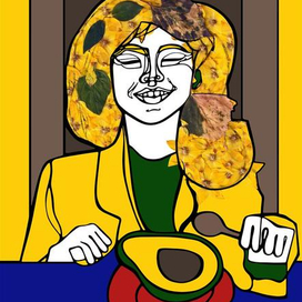 Девочка с авокадо