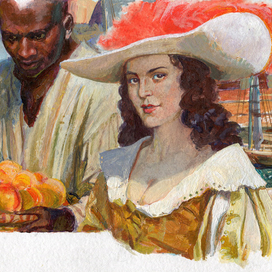 Фрукты для раненых.