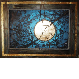 Moon. Луна. Художник Дмитрий Зазимко. Artist Dmitriy Zazimko