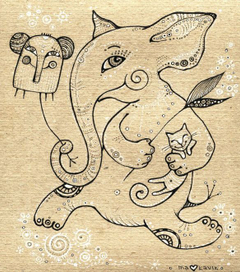 открытка для Викки