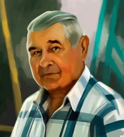 портрет дедушки