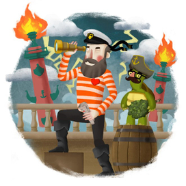 Фуфайкин и Черепаха