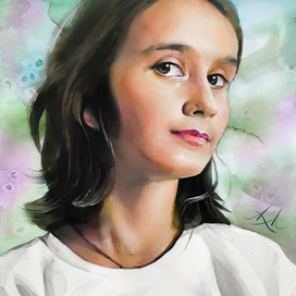 Очень знакомая девочка.