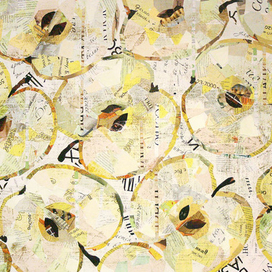 Белый яблочный