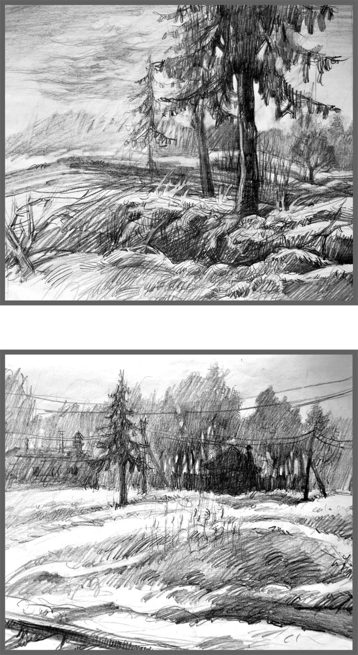 Весна из электрички