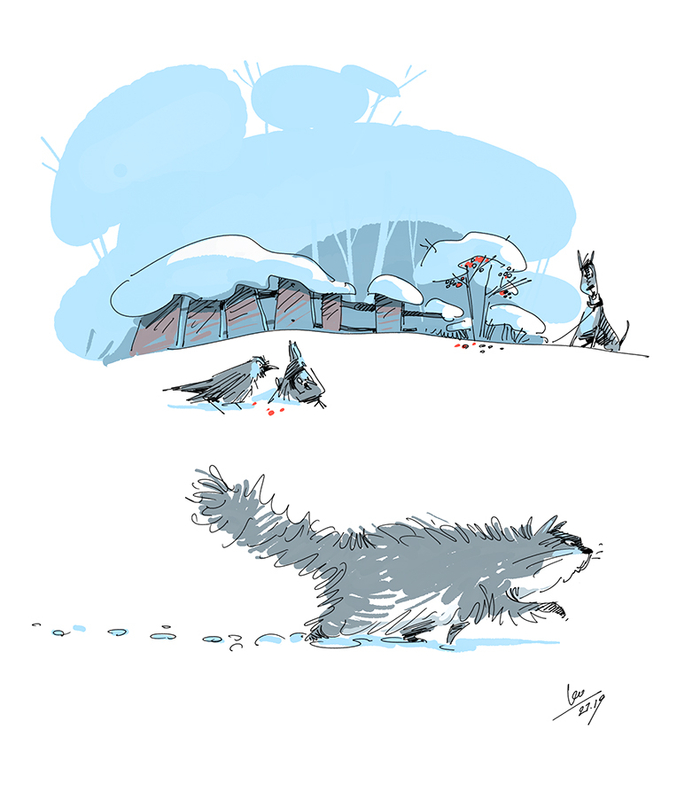 дела у него