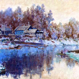 сиреневое утро