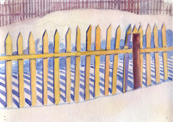 Портрет забора