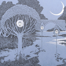 Тёплый поздний вечер