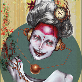 Стимпанк-Гейша