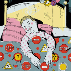 про детский онанизм  в журнал «Mamas & Papas»