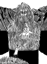 Норвежские сказки. Куколка в траве.