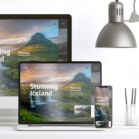 Web-дизайн. Агентство по путешествиям