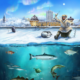 Иллюстрация  для календаря