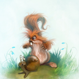 Бешеная белочка