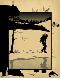 иллюстрация к сказке Х.К.Андерсена "Гадкий утенок"