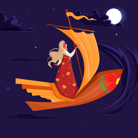 Забава ( Летучий корабль)