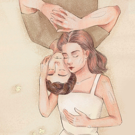 Иллюстрация к сборнику стихов "Все начинается с полета"