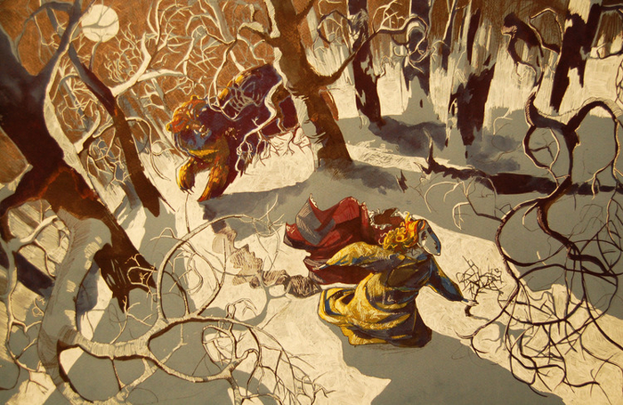 сон Татьяны:погоня