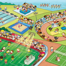 пазлы "спорт"