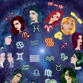 Серия знаки зодиака 2