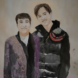 Dimash and Jacki Chan