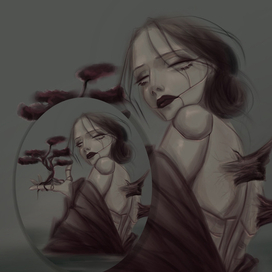 Даже не знаю. Гигантская сюрреалистичная кукла?