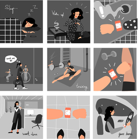 Story board for watch project