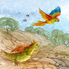 Маленькие крылья. Разворот