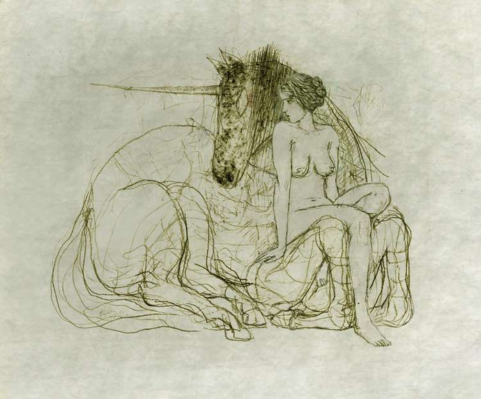 Дева и Единорог